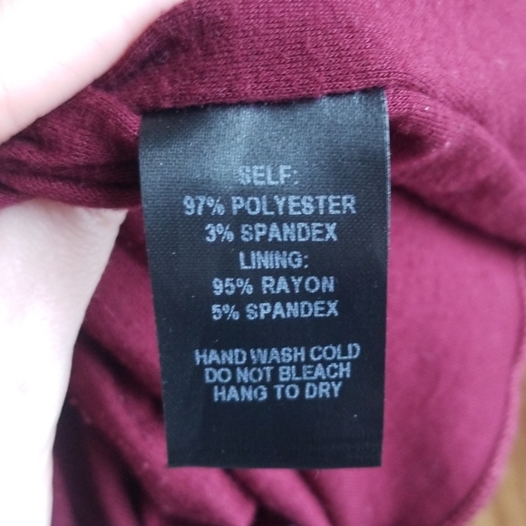 Lulu's Sultry Nights Burgundy Lace Bodycon Dress - Picture 7 of 8